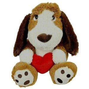 Beverly Hills Valentines Day Puppy Dog 15 in Plush Heart Toy Teddy Bear Company